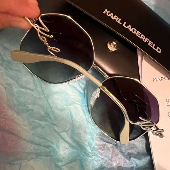 Chic silver women Karl Lagerfeld Sunglasses❤️?? Women main image 4